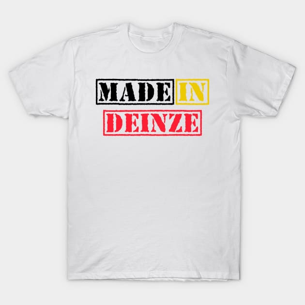 Made in Deinze Belgium T-Shirt by xesed